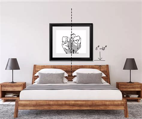 How High to Hang Art Above Bed Without Headboard: A Creative Dilemma Solved