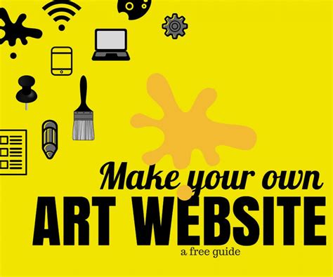 how to make an art website and the importance of maintaining a consistent visual aesthetic